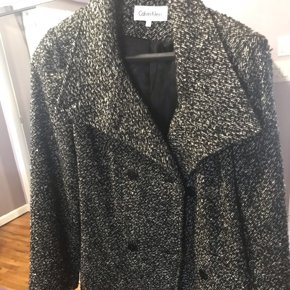 Classic wool Calvin Klein coat